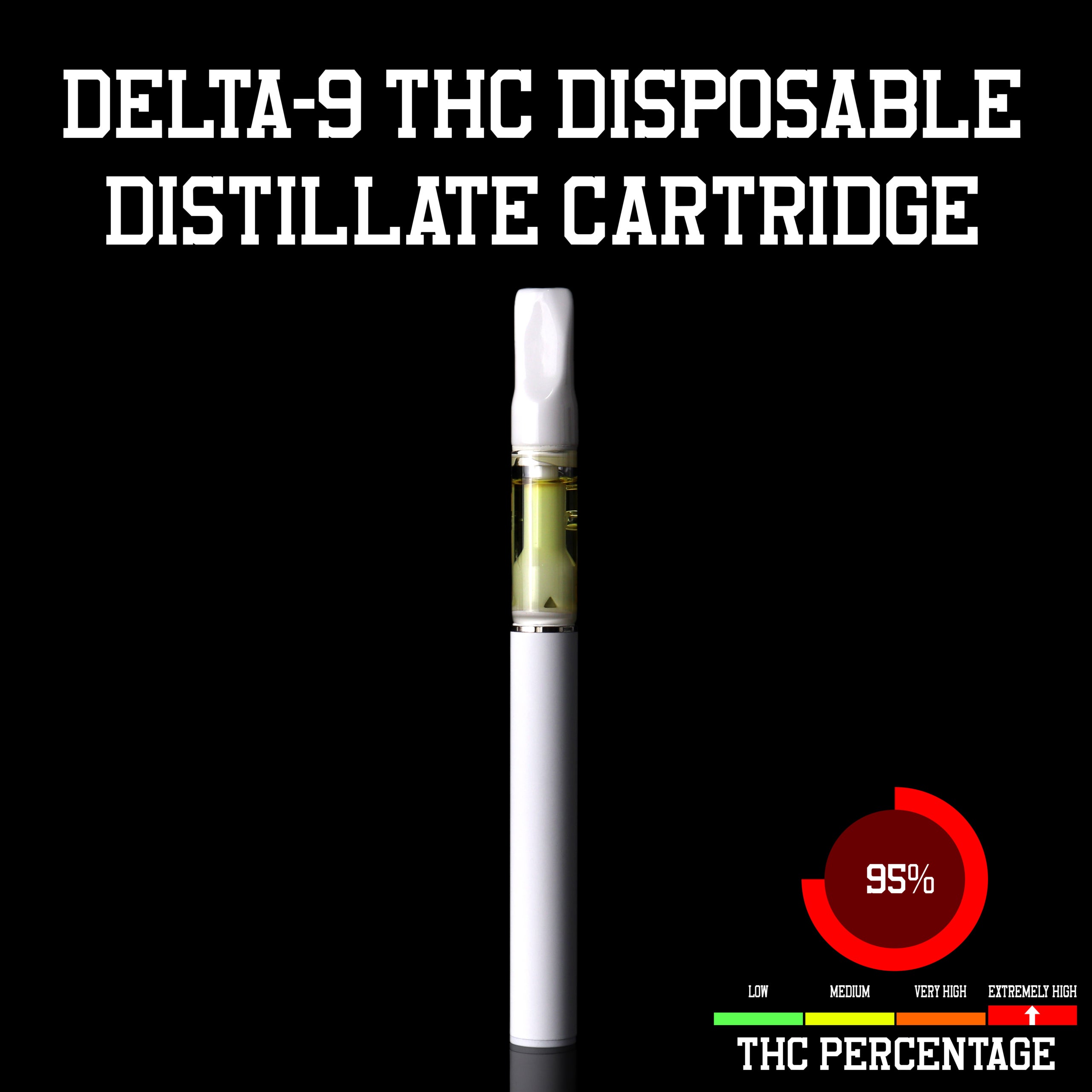 1G THC Distillate Disposable Pen