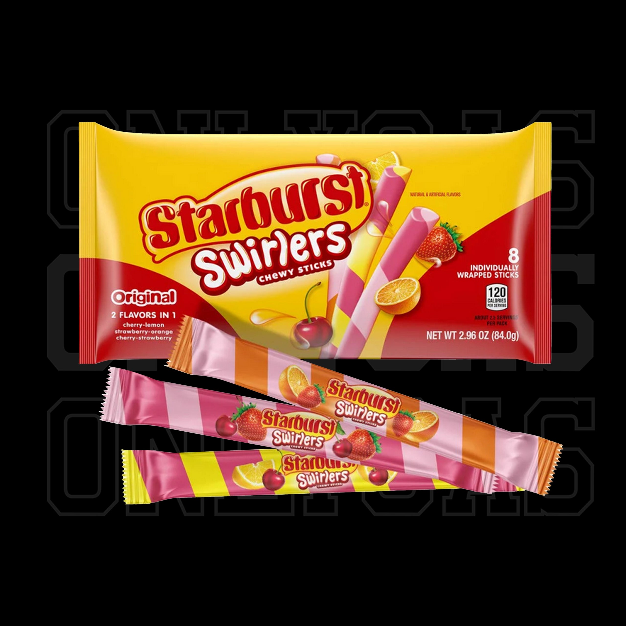Starburst Swirlers Chewy Sticks